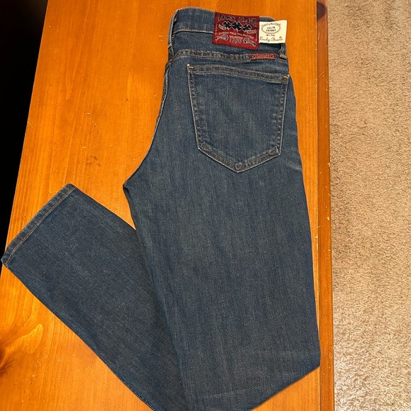Lucky Brand Made In L.A. Lolita Mid Rise Skinny Jean In Taylor (26x28) - Picture 1 of 7